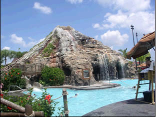 polynesian pool walt disney world resort