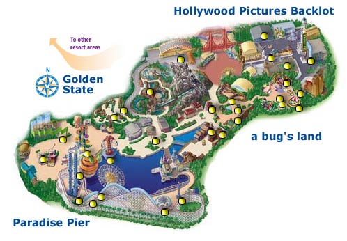 disneys california adventure park map