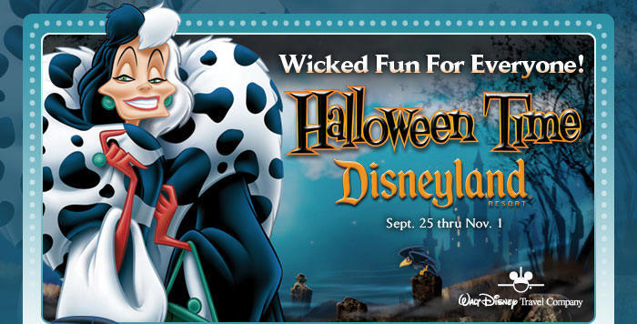 cheap disneyland vacation halloween time disney land anaheim